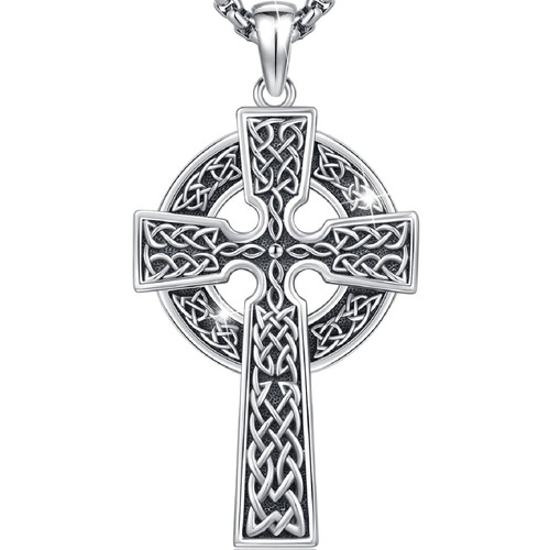 Collana croce celtica argento - celtica,