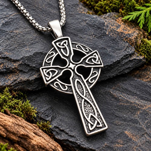 Collana con ciondolo croce