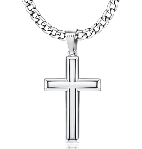 Collana con croce argento - collana,