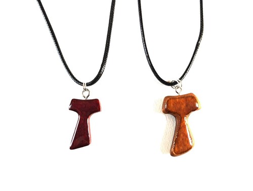 Franciscan wooden tau crosses - franciscan,