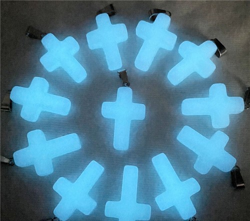 50pcs pietra luminosa - luminosa, blu