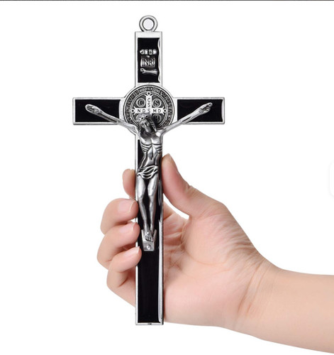 Cross and crucifix blessed - and,