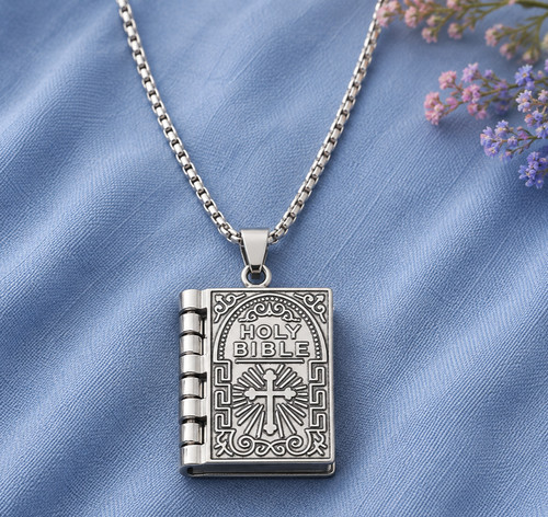 Collana ciondolo croce sacra - collana,