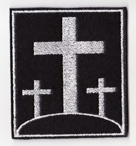 Three crosses christian biker - christian,