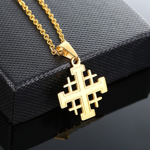 Collana con ciondolo - , croce