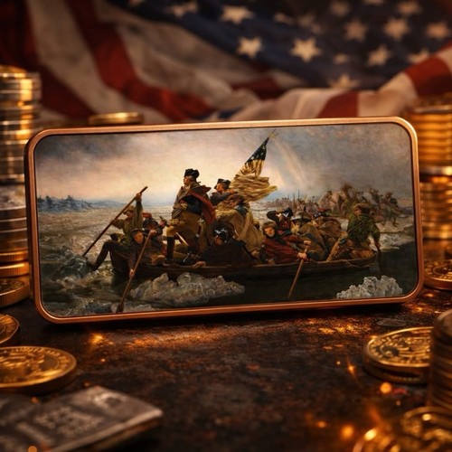 George washington attraversa - george,