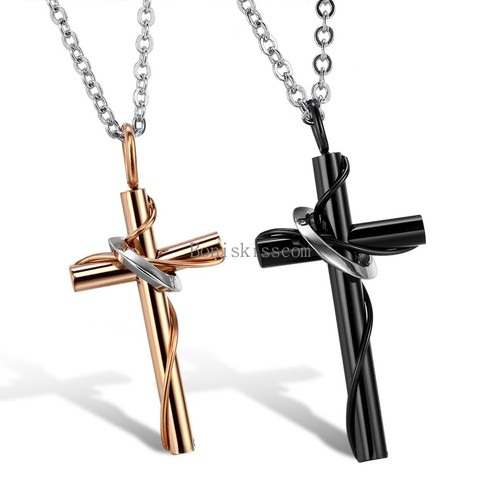 Collana con ciondolo croce