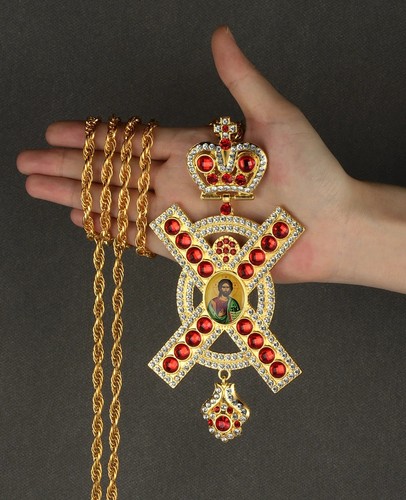 Collana croce pettorale